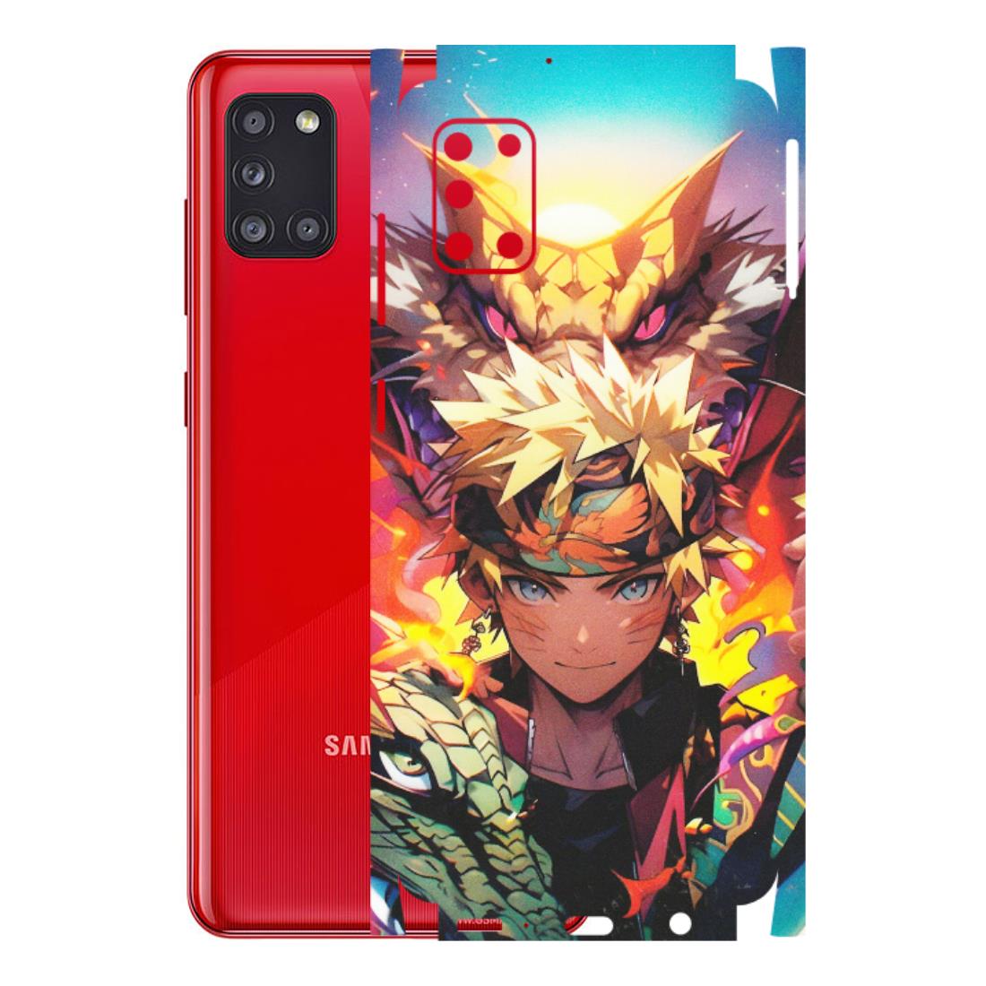 Samsung A/S Series Phone Skins (All Models) - Angry Naruto Anime - Matte Finish (M-148) Samsung Galaxy A31