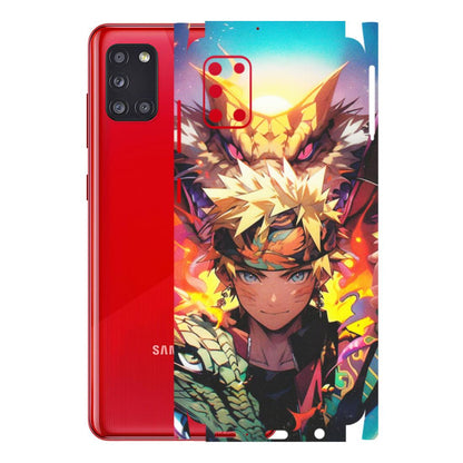 Samsung A/S Series Phone Skins (All Models) - Angry Naruto Anime - Matte Finish (M-148) Samsung Galaxy A31