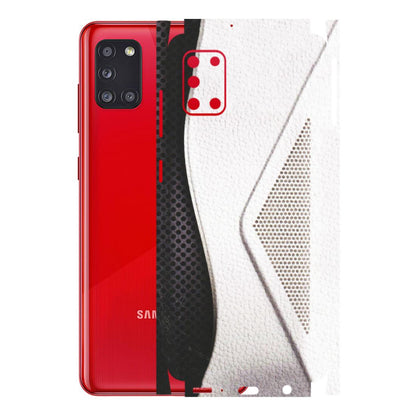 Samsung A/S Series Phone Skins (All Models) - Black And White Iconic Convoy - Matte Finish (M-149) Samsung Galaxy A31