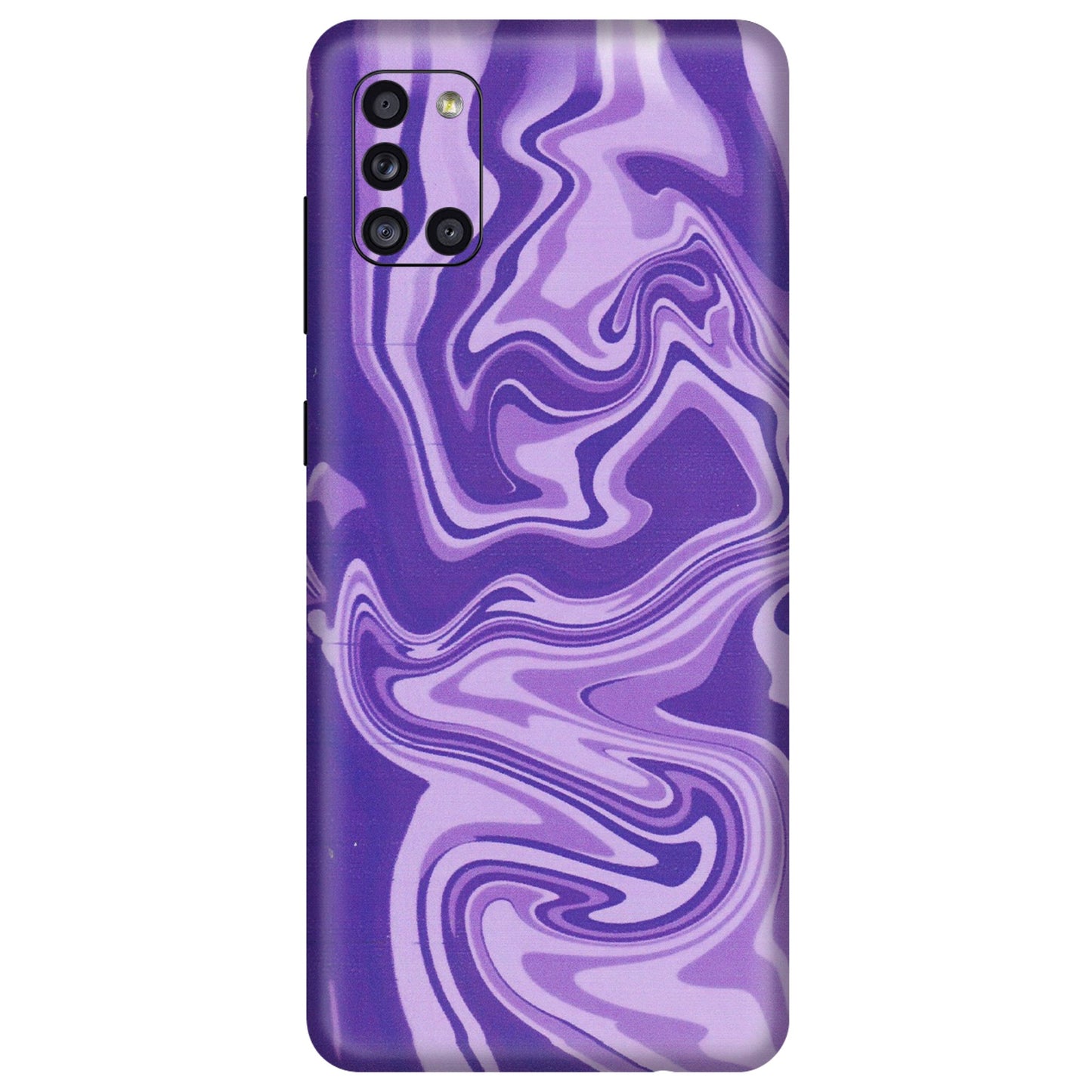 Samsung A/S Series Phone Skins (All Models) - Hazy Purple Nights - Matte Finish (M-14) Samsung Galaxy A31