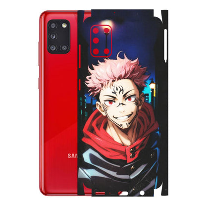 Samsung A/S Series Phone Skins (All Models) - Yuji Itadori Funny Face Anime - Matte Finish (M-152) Samsung Galaxy A31
