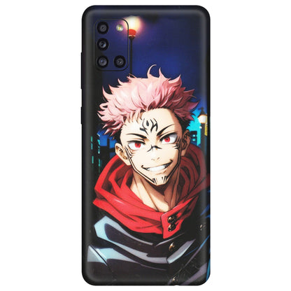 Samsung A/S Series Phone Skins (All Models) - Yuji Itadori Funny Face Anime - Matte Finish (M-152) Samsung Galaxy A31
