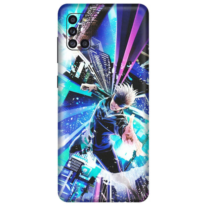 Samsung A/S Series Phone Skins (All Models) - Manga Action Jujustu Kaisen Anime - Matte Finish (M-155) Samsung Galaxy A31