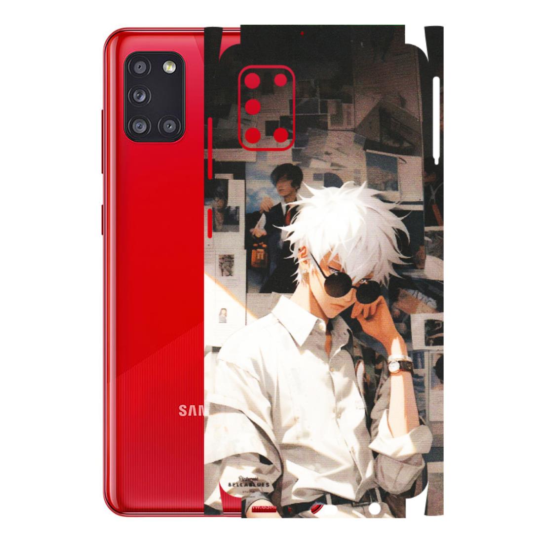 Samsung A/S Series Phone Skins (All Models) - Gojo Satoru Jujustu Kaisen Anime - Matte Finish (M-156) Samsung Galaxy A31