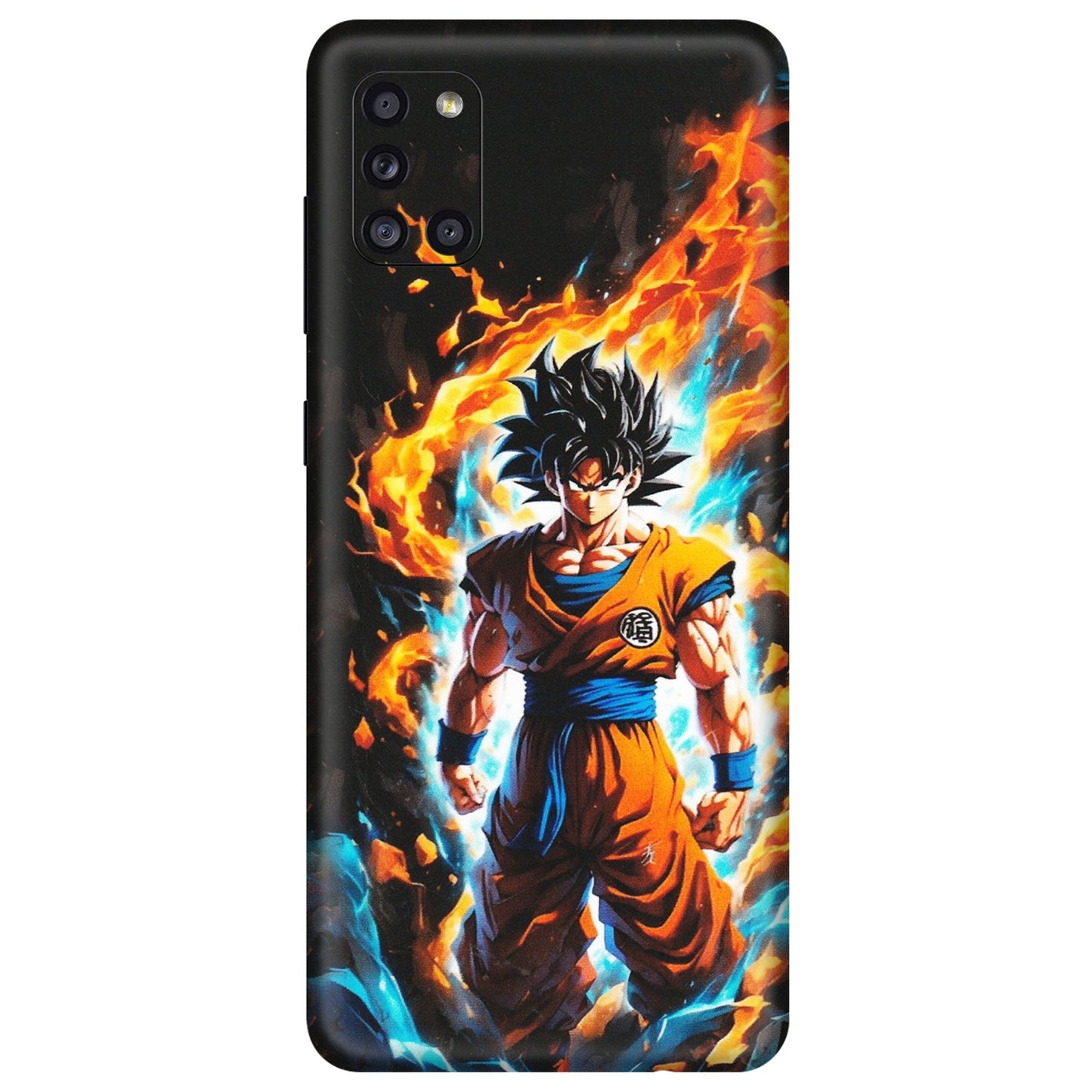 Samsung A/S Series Phone Skins (All Models) - Goku Transformation Anime - Matte Finish (M-159) Samsung Galaxy A31