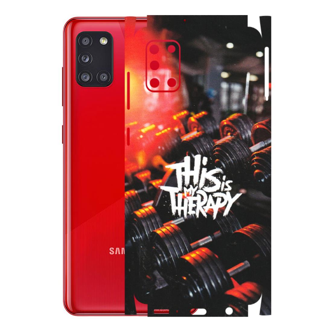 Samsung A/S Series Phone Skins (All Models) - GYM Lover Therapy - Matte Finish (M-160) Samsung Galaxy A31