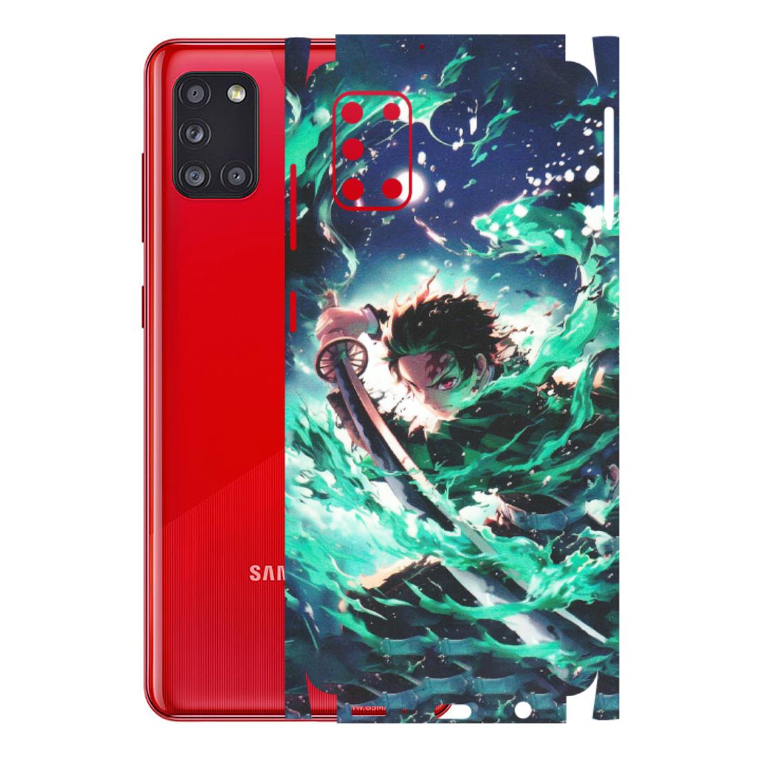 Samsung A/S Series Phone Skins (All Models) - Sword Fighter Anime - Matte Finish (M-29) Samsung Galaxy A31