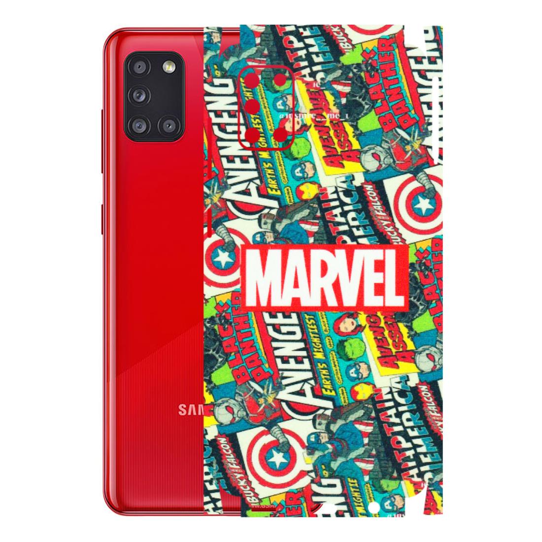 Samsung A/S Series Phone Skins (All Models) - Marvel Comic Lover - Matte Finish (M-30) Samsung Galaxy A31