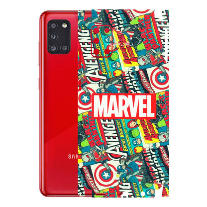 Samsung A/S Series Phone Skins (All Models) - Marvel Comic Lover - Matte Finish (M-30) Samsung Galaxy A31