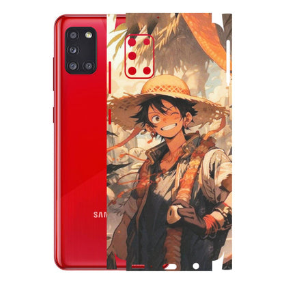 Samsung A/S Series Phone Skins (All Models) - Anime Character Smile - Matte Finish (M-33) Samsung Galaxy A31