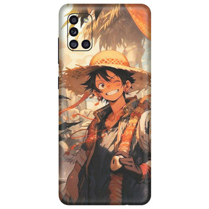 Samsung A/S Series Phone Skins (All Models) - Anime Character Smile - Matte Finish (M-33) Samsung Galaxy A31