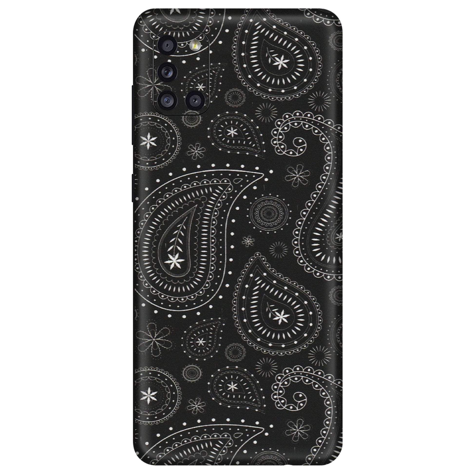 Samsung A/S Series Phone Skins (All Models) - Black Sober Kerry - Matte Finish (M-37) Samsung Galaxy A31