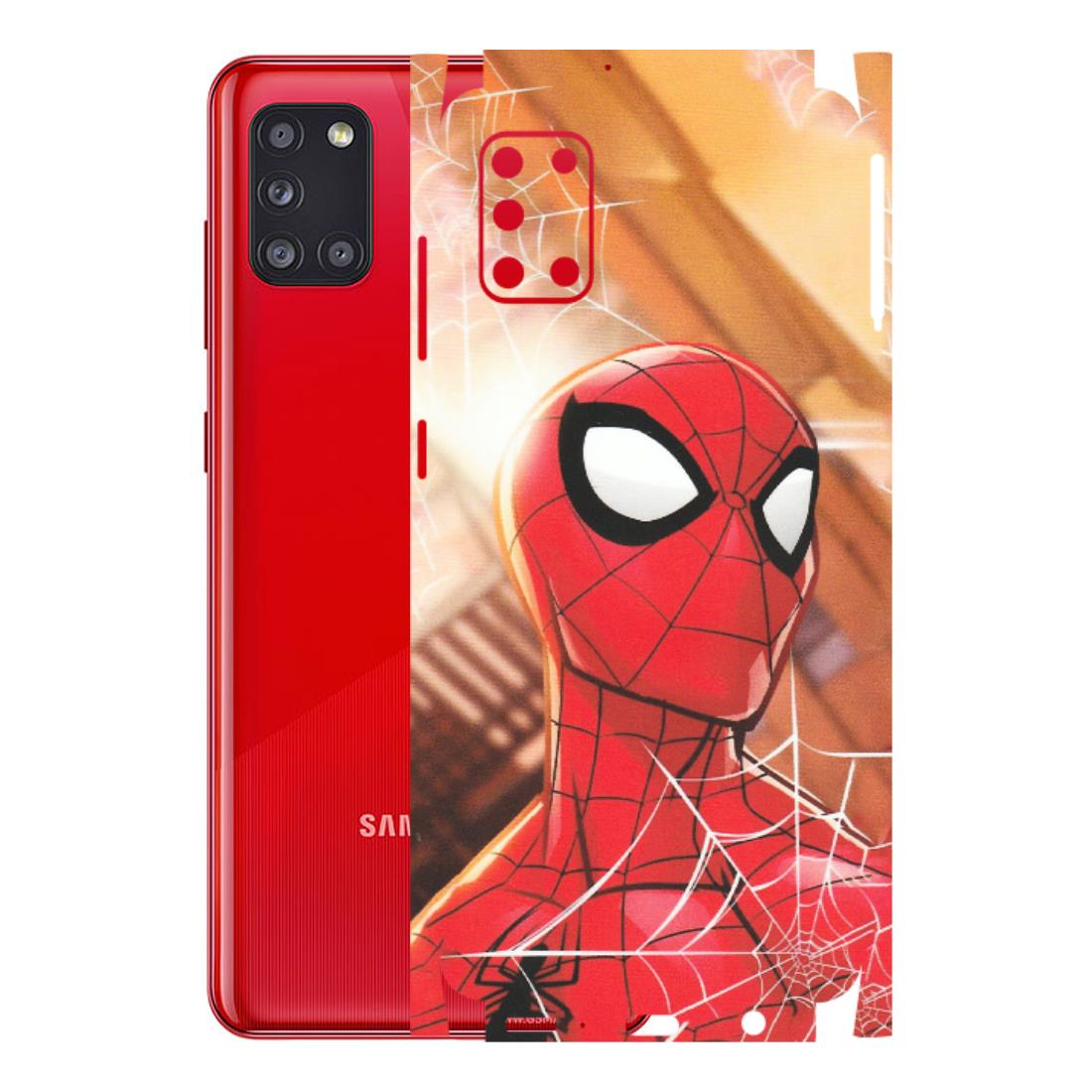 Samsung A/S Series Phone Skins (All Models) - Spiderman Face New - Matte Finish (M-41) Samsung Galaxy A31