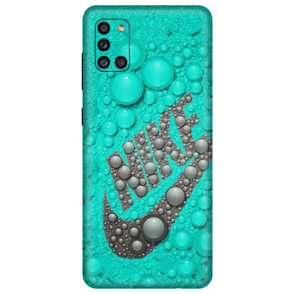 Samsung A/S Series Phone Skins (All Models) - Shoe Brand Bubbles - Matte Finish (M-42) Samsung Galaxy A31