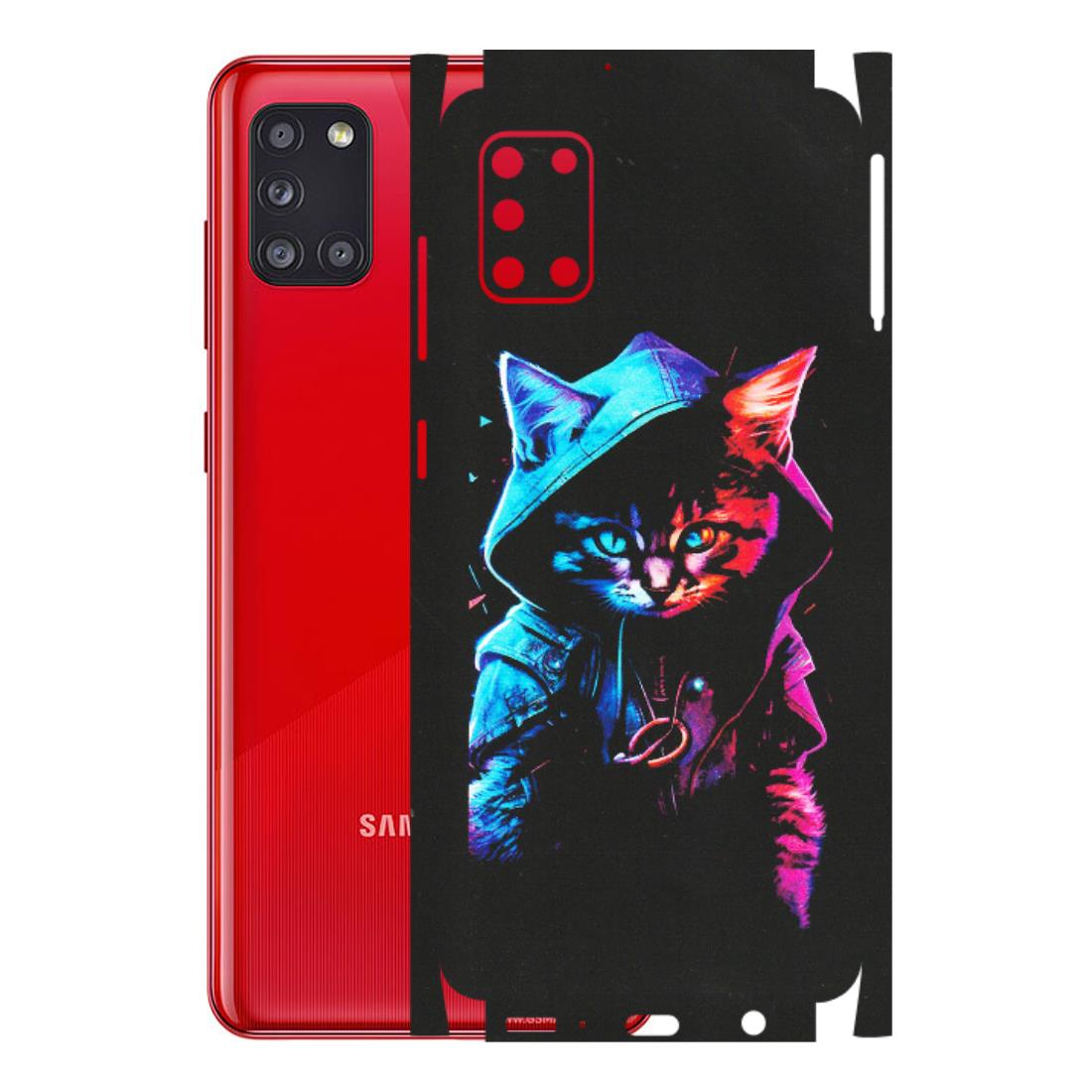 Samsung A/S Series Phone Skins (All Models) - Cyberpunk Cat - Matte Finish (M-45) Samsung Galaxy A31