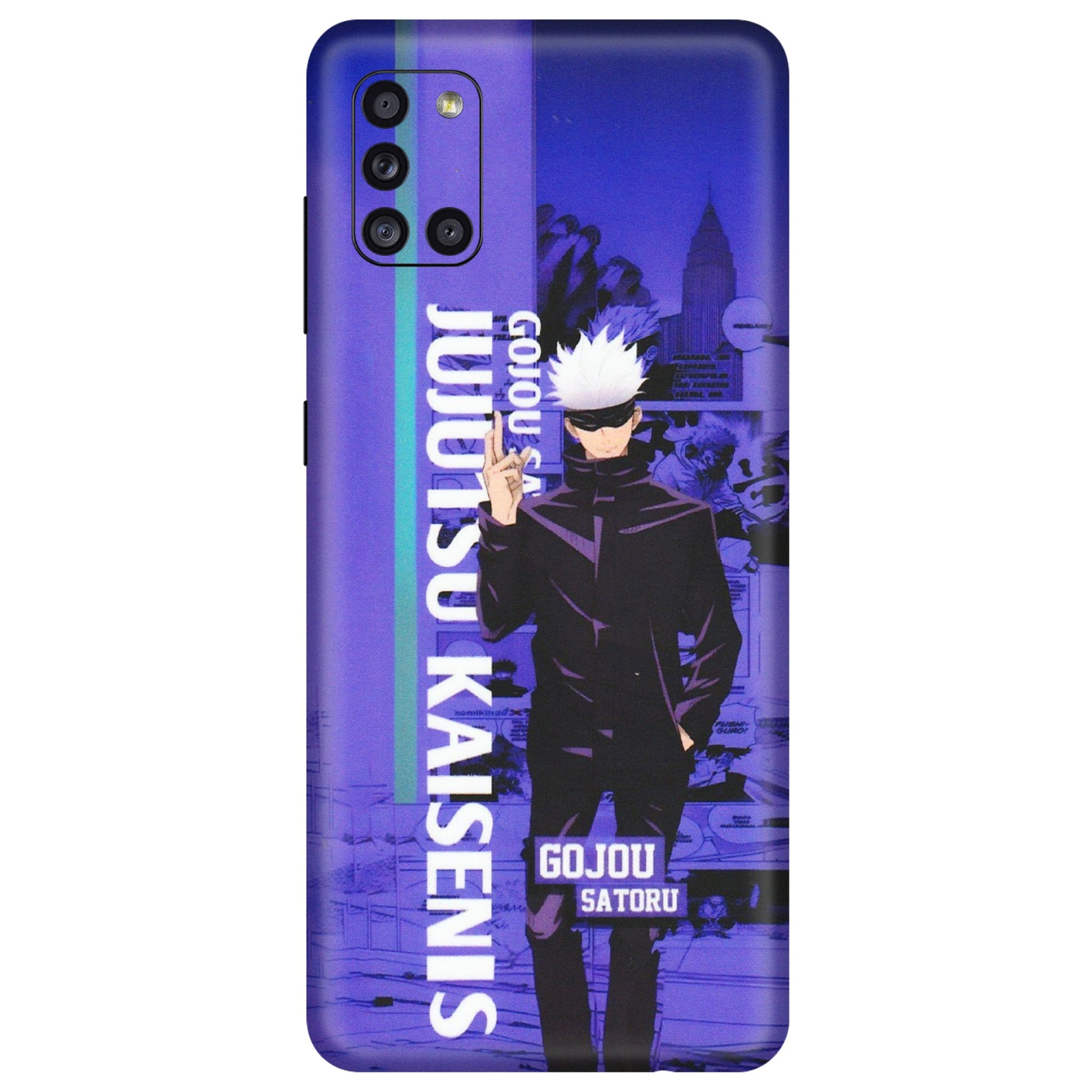 Samsung A/S Series Phone Skins (All Models) - Jujutsu Kaisen Gojo - Matte Finish (M-05) Samsung Galaxy A31