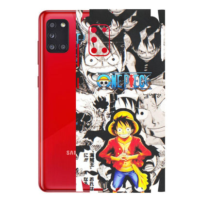 Samsung A/S Series Phone Skins (All Models) - One Piece B&W - Matte Finish (M-63) Samsung Galaxy A31