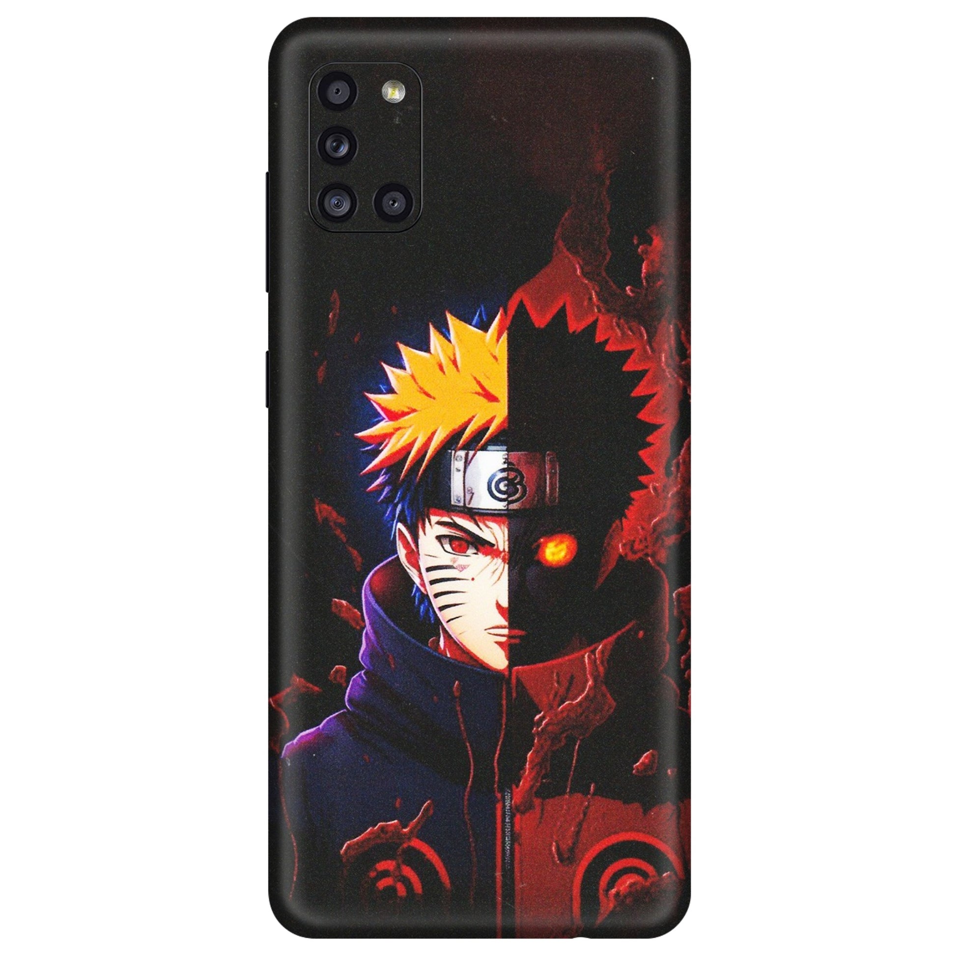 Samsung A/S Series Phone Skins (All Models) - Naruto X Evil - Matte Finish (M-70) Samsung Galaxy A31