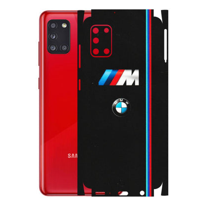 Samsung A/S Series Phone Skins (All Models) - Styling With Black BMW - Matte Finish (M-74) Samsung Galaxy A31