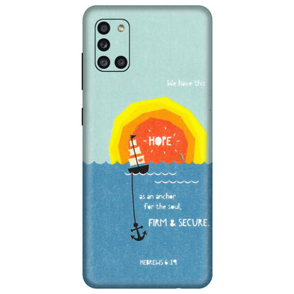 Samsung A/S Series Phone Skins (All Models) - A Beautiful Sunset of Hope - Matte Finish (M-75) Samsung Galaxy A31