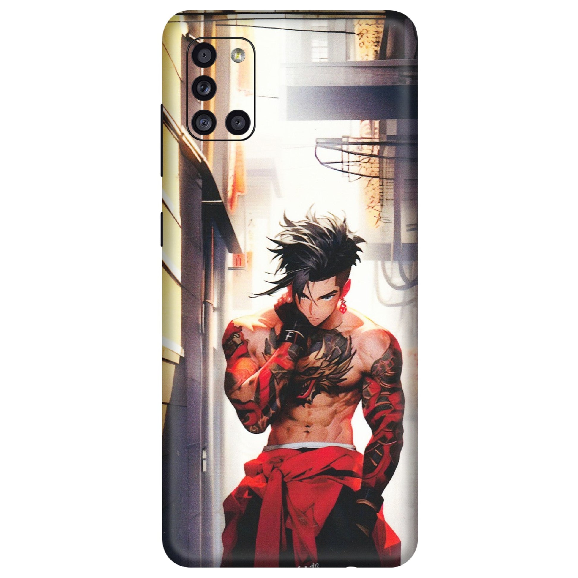 Samsung A/S Series Phone Skins (All Models) - In the streets of Japan - Matte Finish (M-77) Samsung Galaxy A31