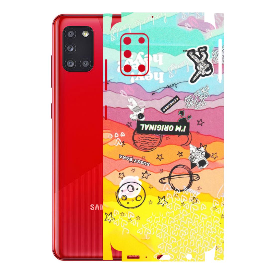 Samsung A/S Series Phone Skins (All Models) - The Original Astronaut - Matte Finish (M-79) Samsung Galaxy A31