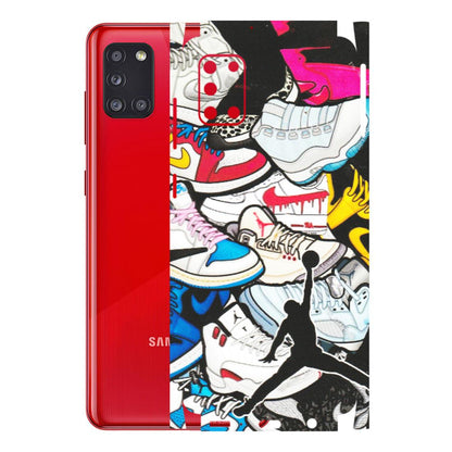 Samsung A/S Series Phone Skins (All Models) - Jordan Sneakers Fan - Matte Finish (M-80) Samsung Galaxy A31