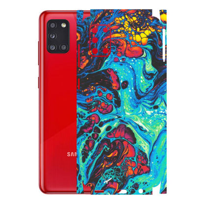 Samsung A/S Series Phone Skins (All Models) - Majestic Galactic Marbel - Matte Finish (M-85) Samsung Galaxy A31