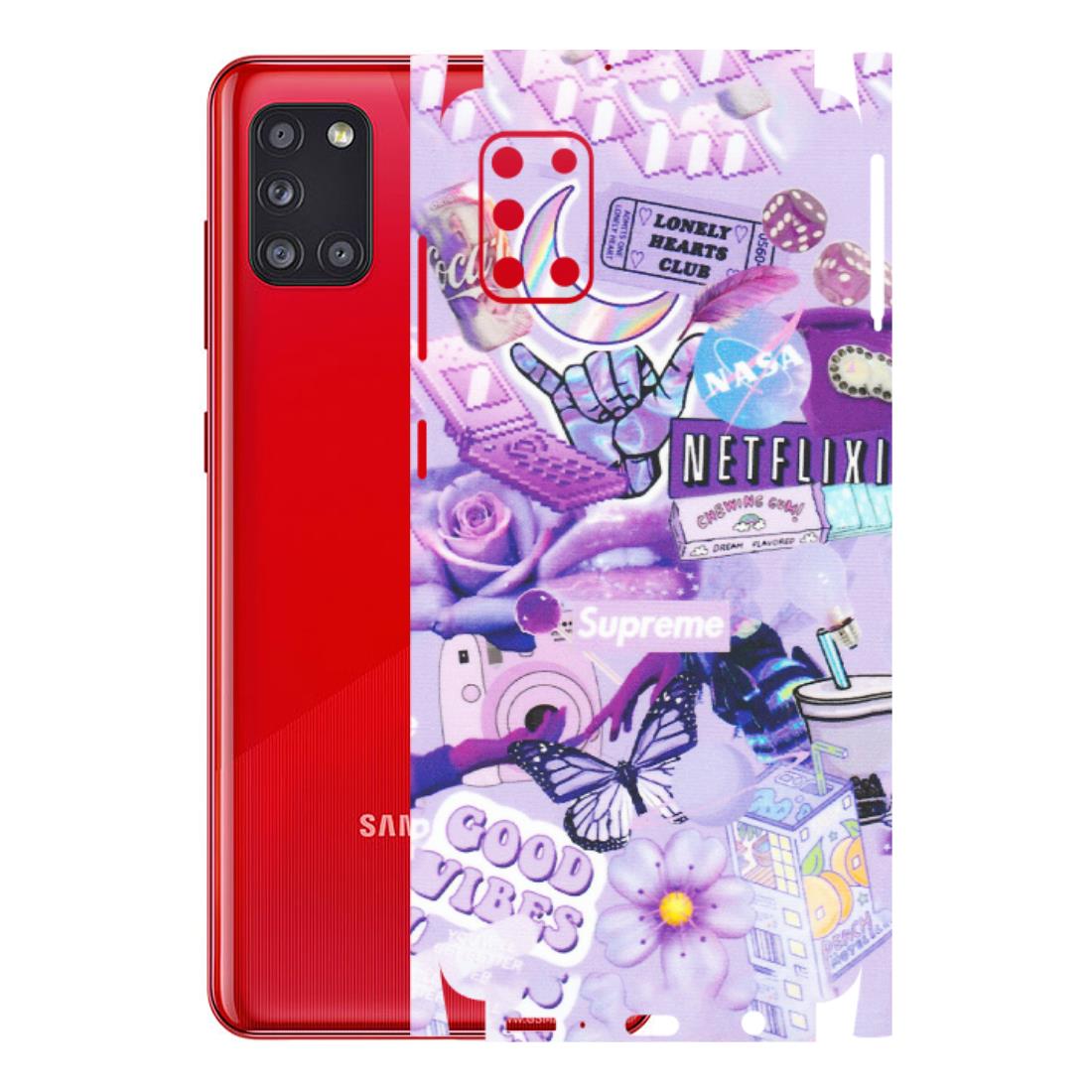 Samsung A/S Series Phone Skins (All Models) - Supreme Purple Magic - Matte Finish (M-88) Samsung Galaxy A31