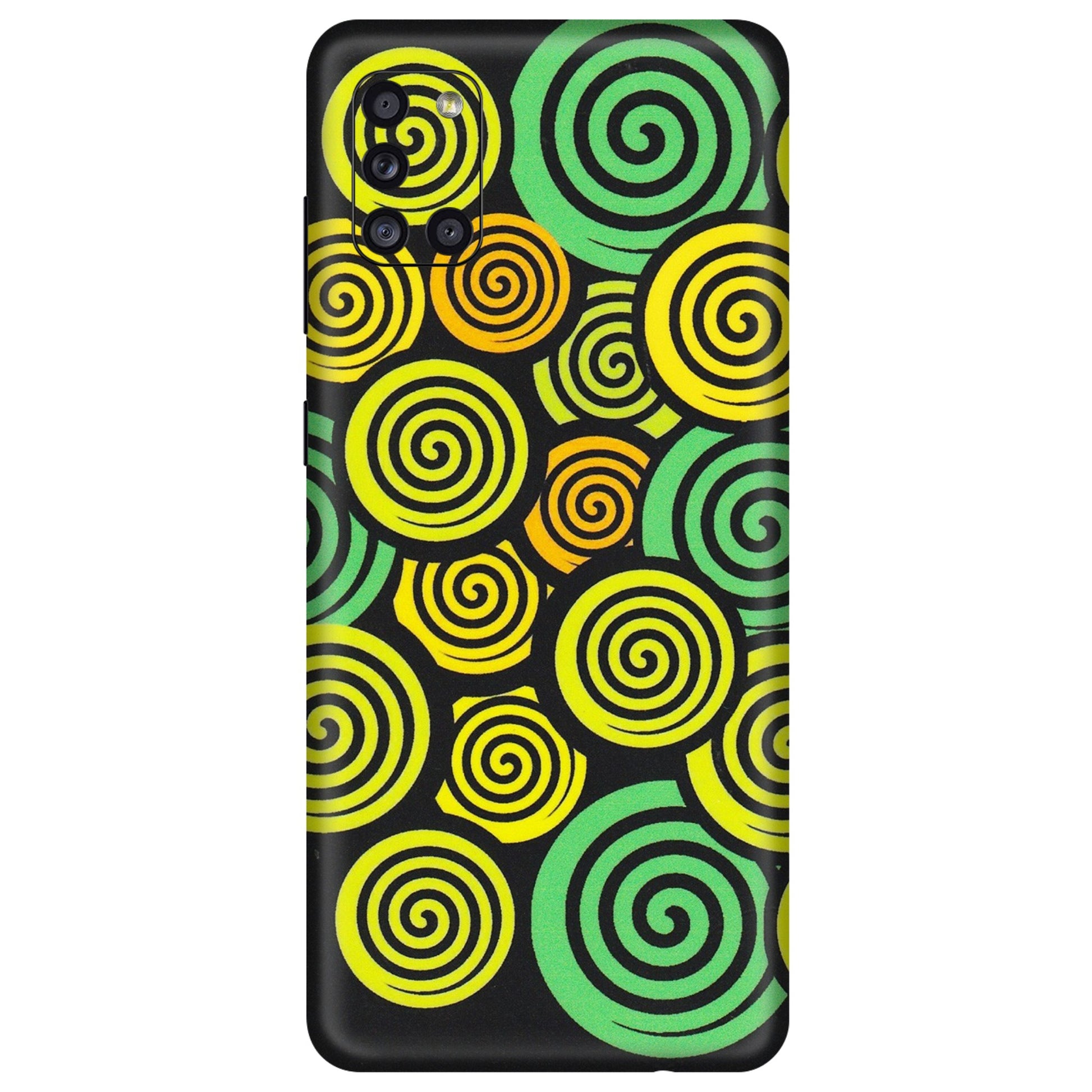 Samsung A/S Series Phone Skins (All Models) - Crazy Spiral - Matte Finish (M-91) Samsung Galaxy A31