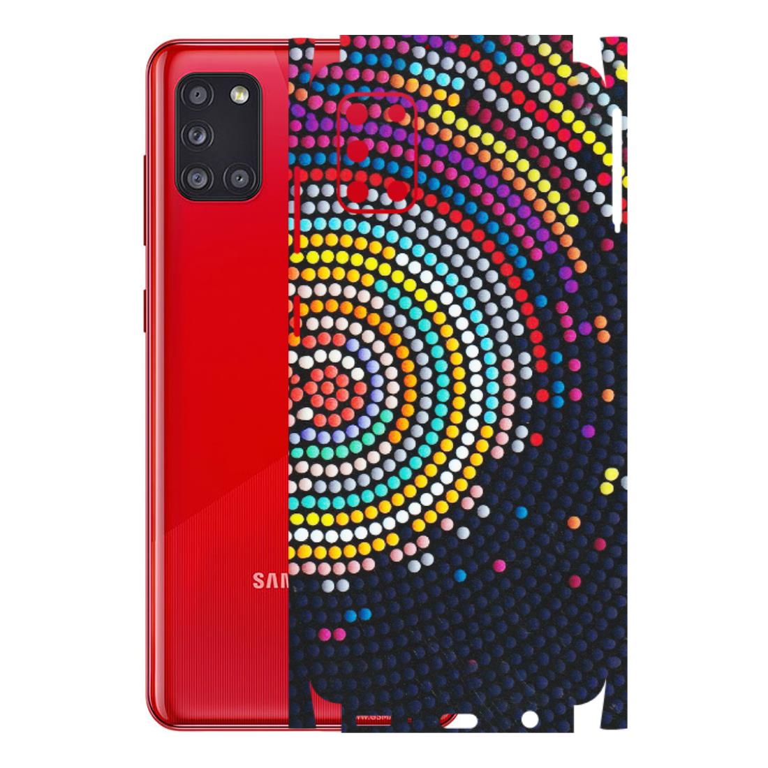 Samsung A/S Series Phone Skins (All Models) - Rainbow Dot Mandala - Matte Finish (M-97) Samsung Galaxy A31