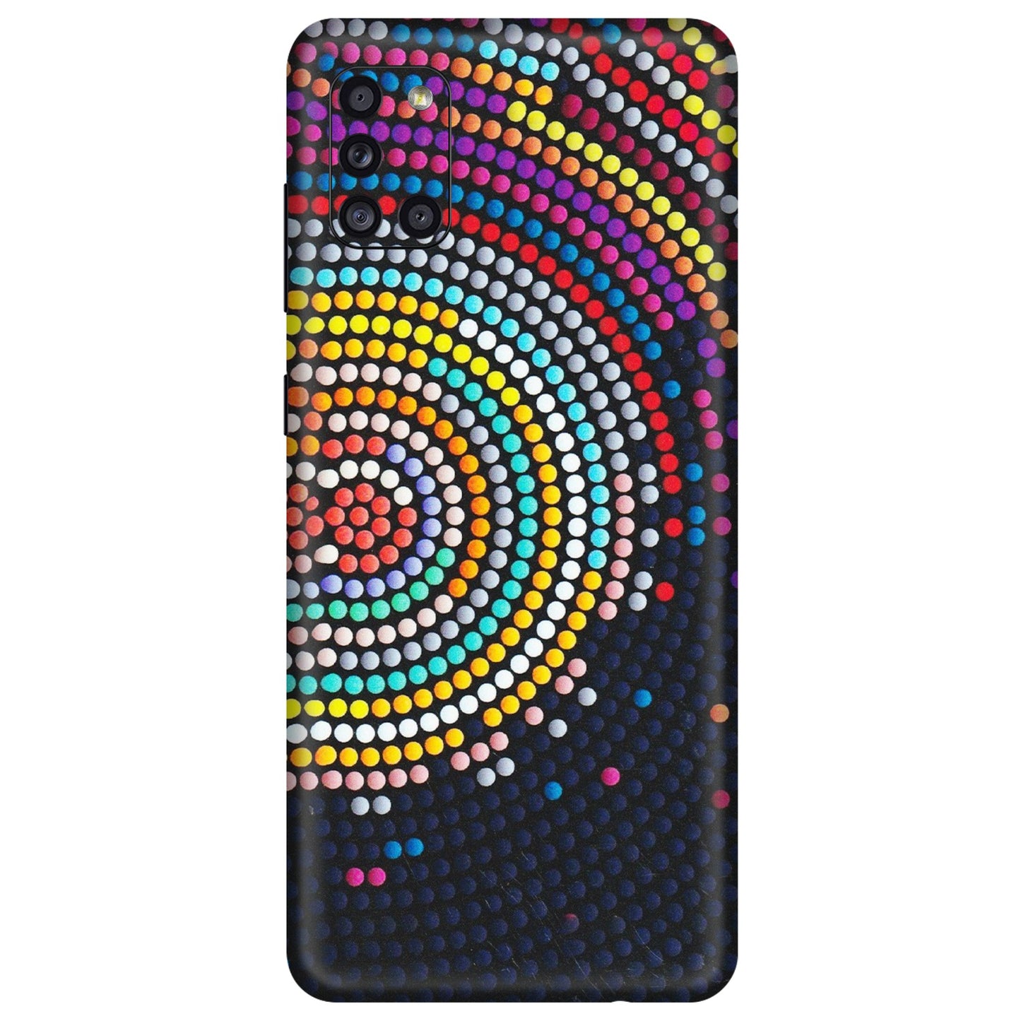 Samsung A/S Series Phone Skins (All Models) - Rainbow Dot Mandala - Matte Finish (M-97) Samsung Galaxy A31