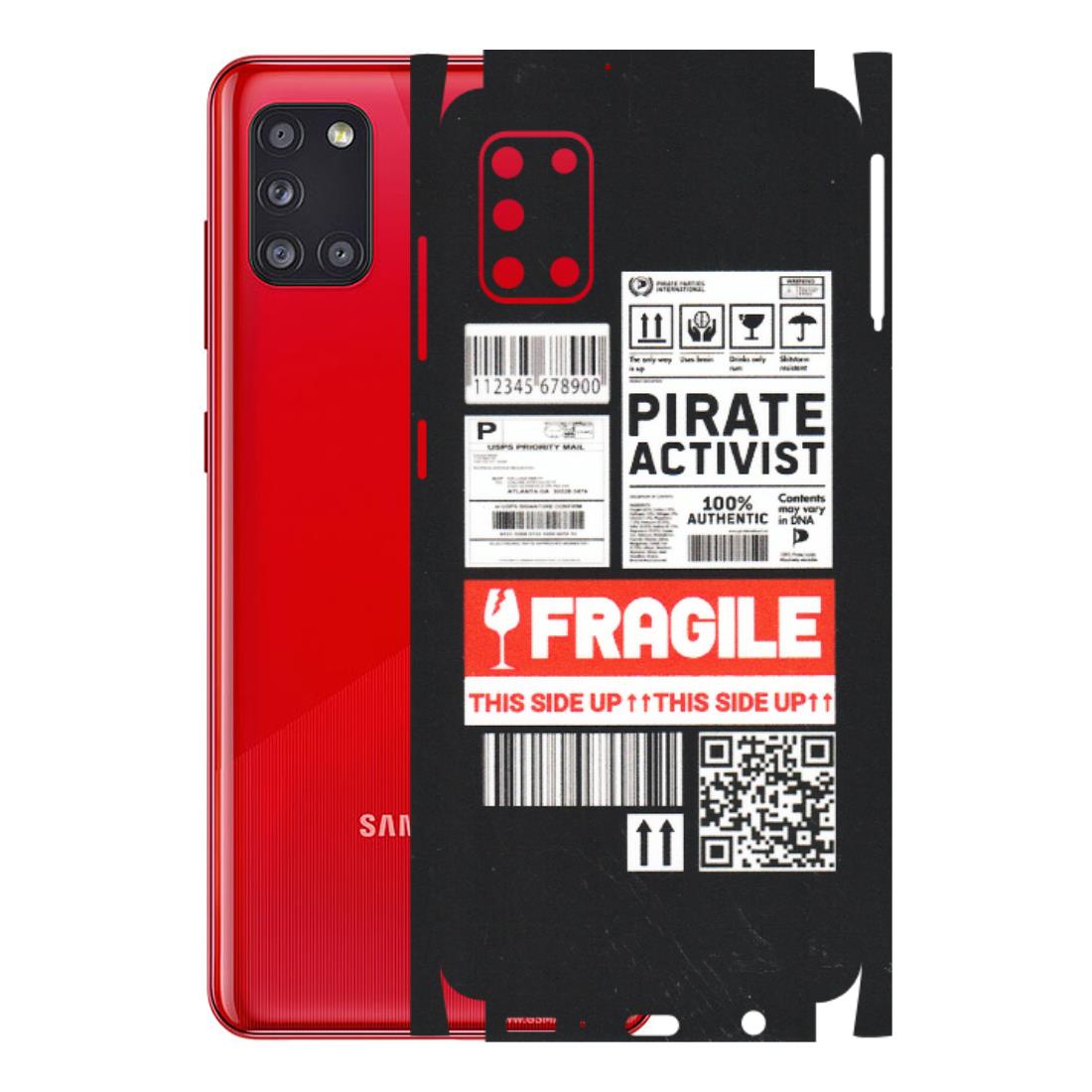Samsung A/S Series Phone Skins (All Models) - Handle With Care - Matte Finish (M-99) Samsung Galaxy A31