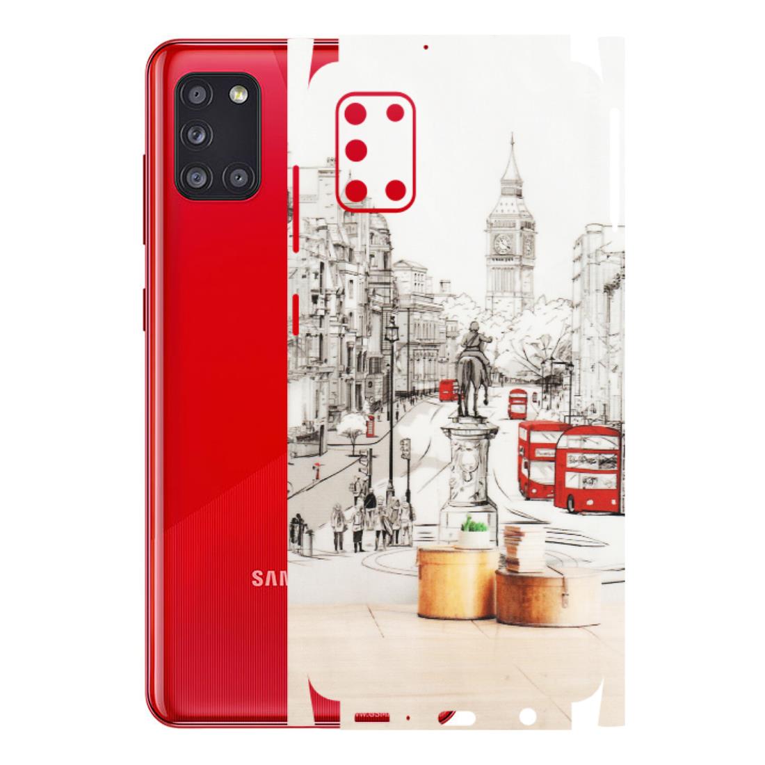 Samsung A/S Series Phone Skins (All Models) - London Street - Transparent Finish (T-02) Samsung Galaxy A31