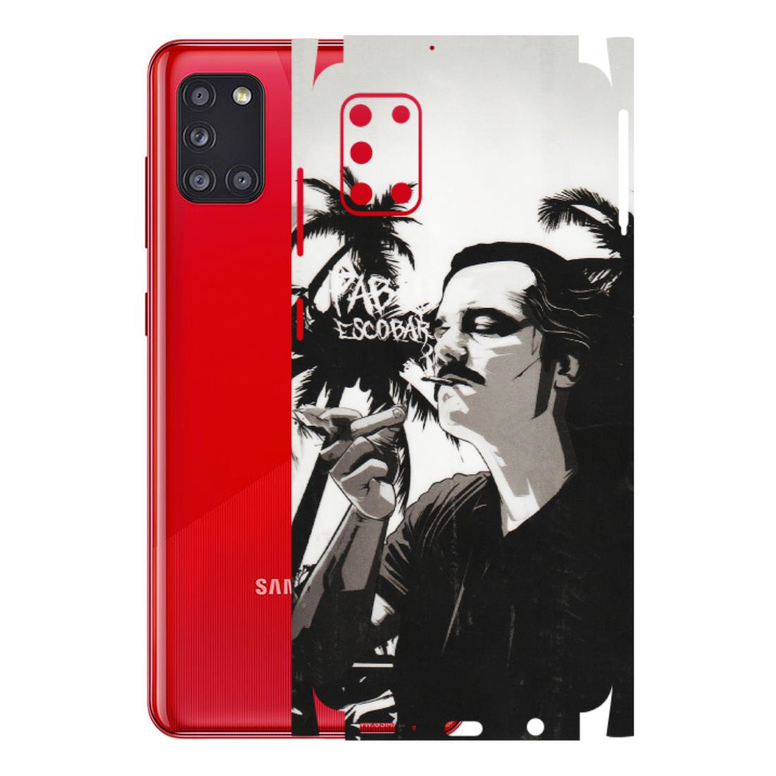 Samsung A/S Series Phone Skins (All Models) - Pab Escobar - Transparent Finish (T-05) Samsung Galaxy A31
