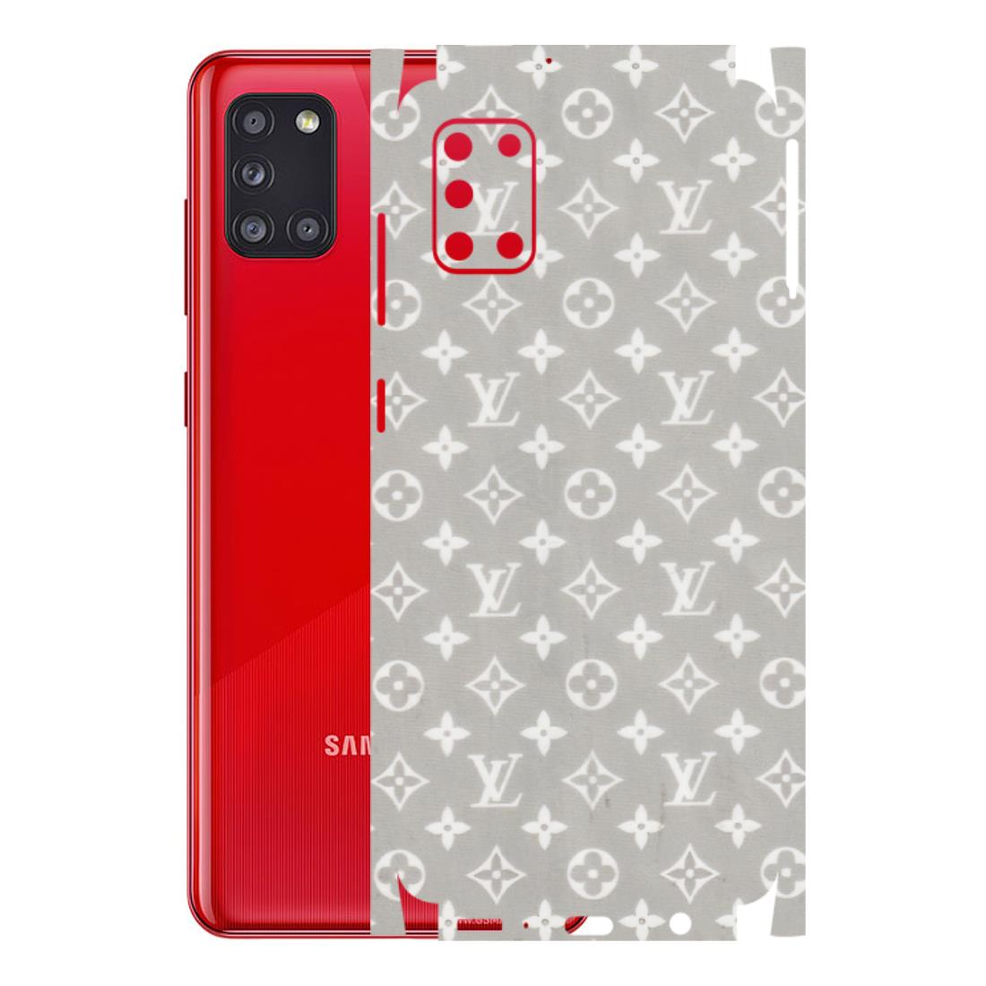 Samsung A/S Series Phone Skins (All Models) - Luxury Brands Logo - Transparent Finish (T-07) Samsung Galaxy A31