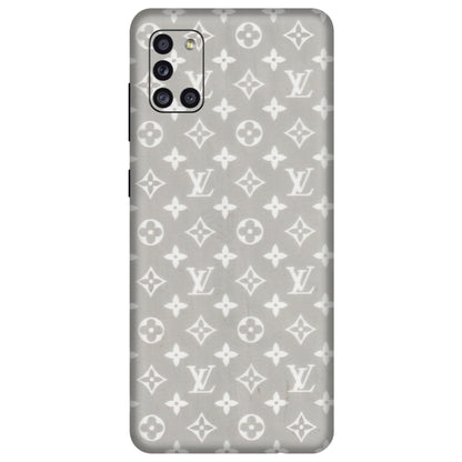 Samsung A/S Series Phone Skins (All Models) - Luxury Brands Logo - Transparent Finish (T-07) Samsung Galaxy A31