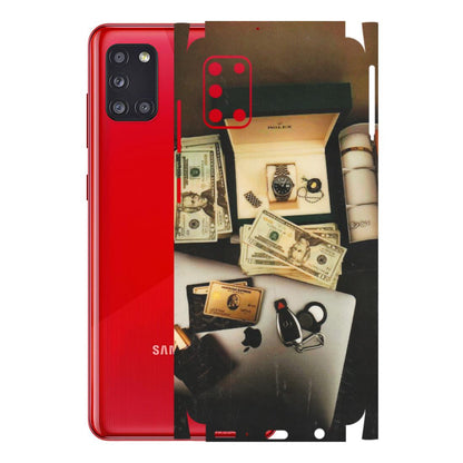 Samsung A/S Series Phone Skins (All Models) - Luxury Lifestyle - Transparent Finish (T-11) Samsung Galaxy A31