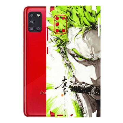 Samsung A/S Series Phone Skins (All Models) - Roro Taku Anime - Transparent Finish (T-18) Samsung Galaxy A31