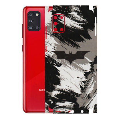 Samsung A/S Series Phone Skins (All Models) - Batman Fleece DC - Transparent Finish (T-19) Samsung Galaxy A31
