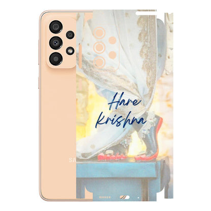 Samsung A/S Series Phone Skins (All Models) - Hare Krishna - 3D Embossed Finish (L-03) Samsung Galaxy A33(5G)