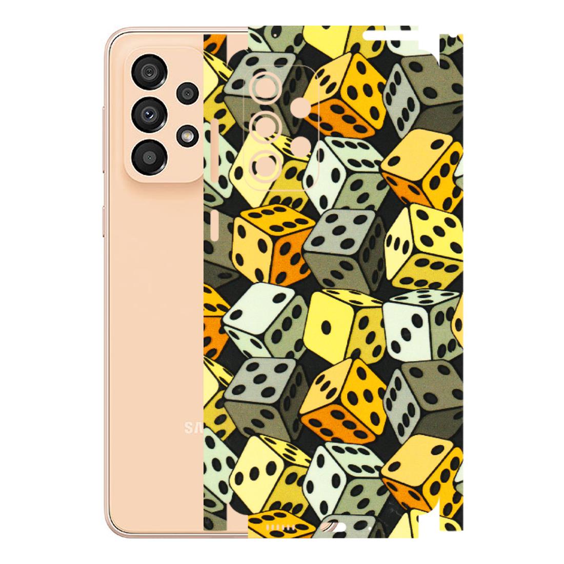 Samsung A/S Series Phone Skins (All Models) - Dices Of Life - 3D Embossed Finish (L-04) Samsung Galaxy A33(5G)