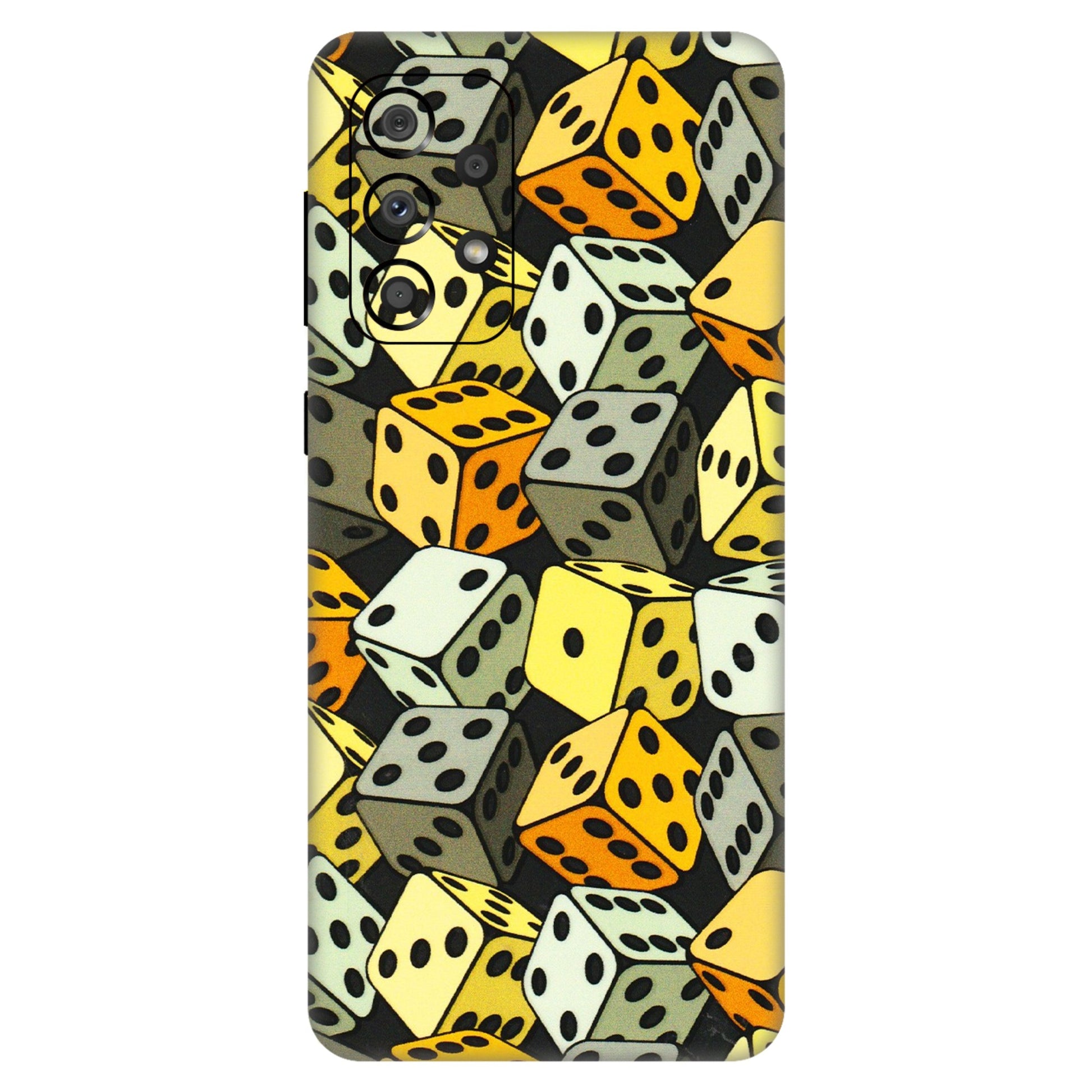 Samsung A/S Series Phone Skins (All Models) - Dices Of Life - 3D Embossed Finish (L-04) Samsung Galaxy A33(5G)