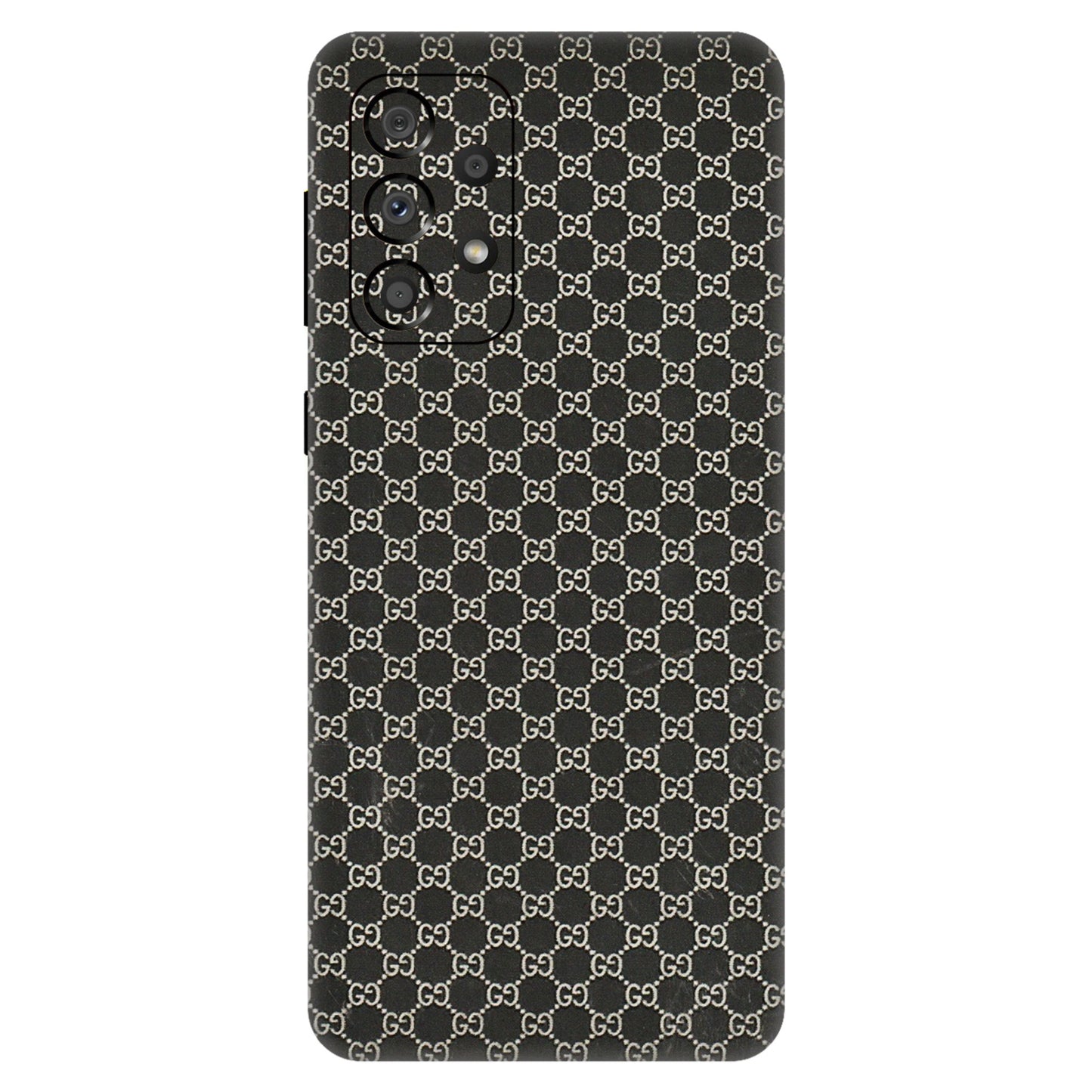 Samsung A/S Series Phone Skins (All Models) - Black G Print - 3D Embossed Finish (L-109) Samsung Galaxy A33(5G)