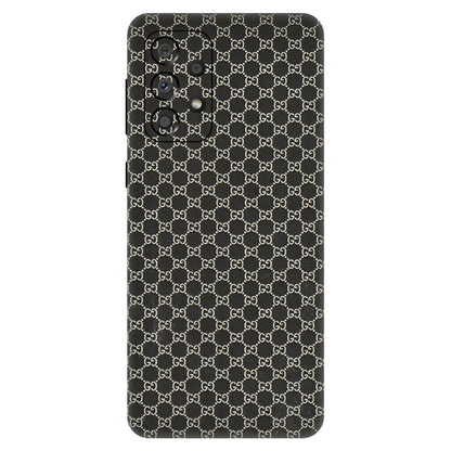 Samsung A/S Series Phone Skins (All Models) - Black G Print - 3D Embossed Finish (L-109) Samsung Galaxy A33(5G)