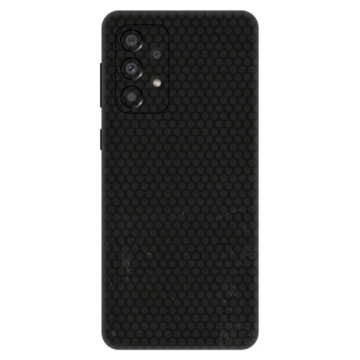 Samsung A/S Series Phone Skins (All Models) - Black honeycomb - 3D Embossed Finish (L-114) Samsung Galaxy A33(5G)