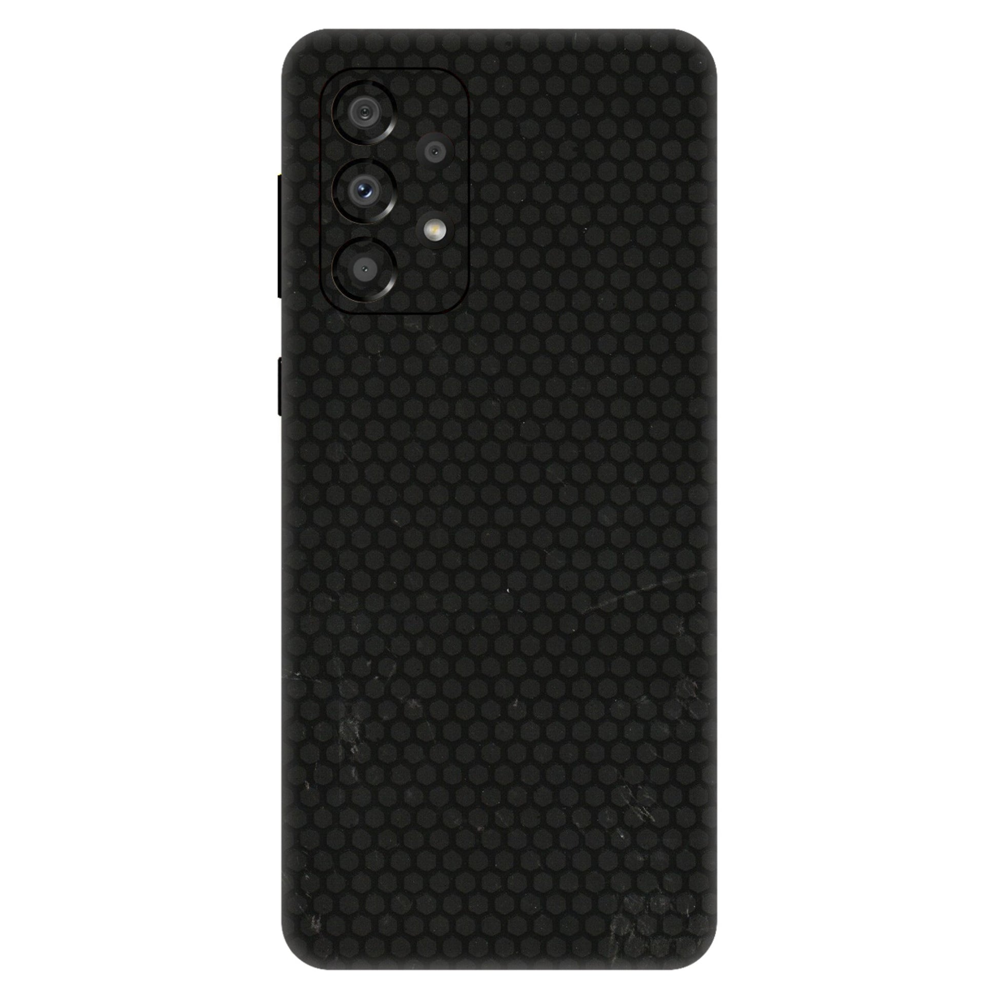 Samsung A/S Series Phone Skins (All Models) - Black honeycomb - 3D Embossed Finish (L-114) Samsung Galaxy A33(5G)