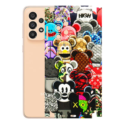 Samsung A/S Series Phone Skins (All Models) - More Mickey Mouses - 3D Embossed Finish (L-118) Samsung Galaxy A33(5G)