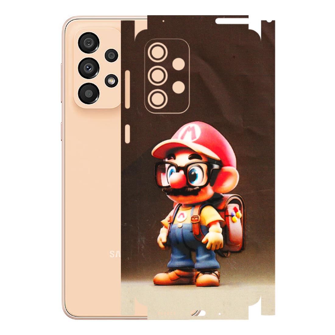 Samsung A/S Series Phone Skins (All Models) - Little Mario - 3D Embossed Finish (L-119) Samsung Galaxy A33(5G)