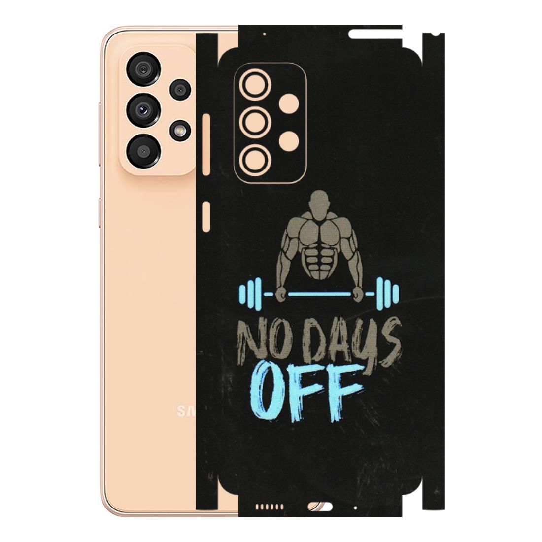Samsung A/S Series Phone Skins (All Models) - Gym Lover - 3D Embossed Finish (L-127) Samsung Galaxy A33(5G)